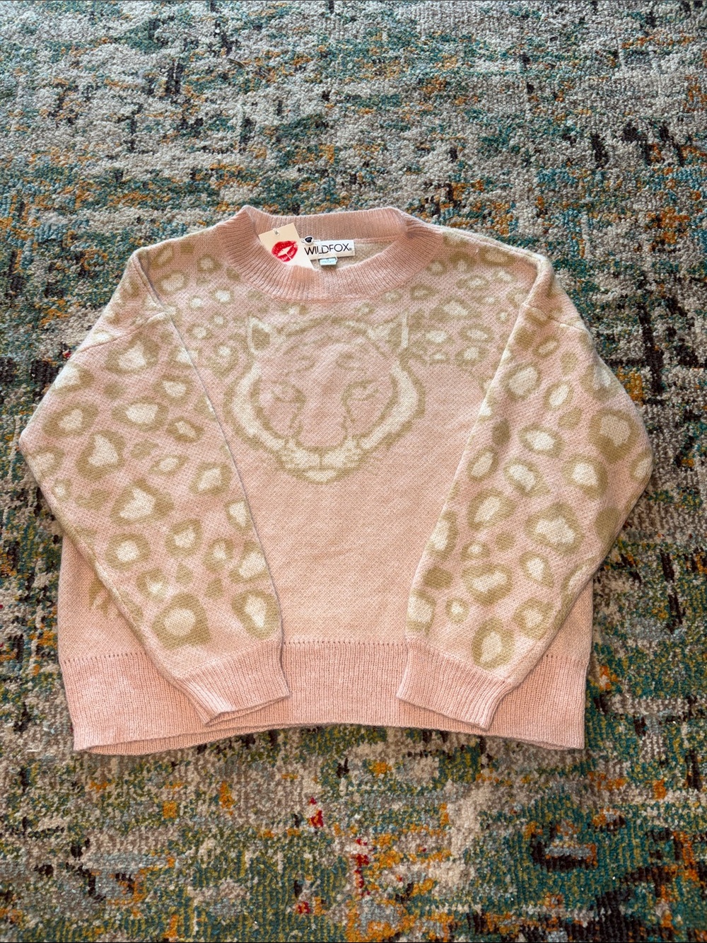🆕Wildfox Lisette Sweater “Feline”, Size S